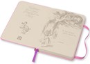 Moleskine Alice In Wonderland Limited Edition Pink Hard Ruled Pocket Notebook - Book - 5