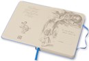 Moleskine Alice In Wonderland Limited Edition Blue Hard Plain Pocket Notebook - Book - 5