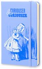 Moleskine Alice In Wonderland Limited Edition Blue Hard Plain Pocket Notebook - Book - 1